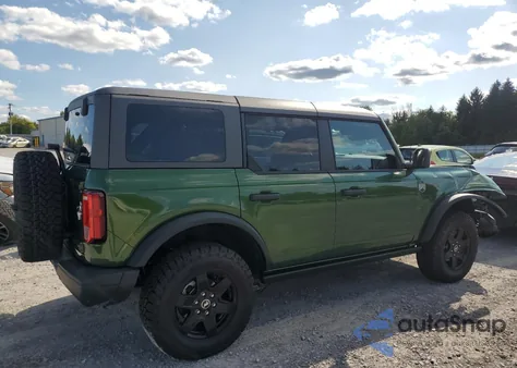 2025 Ford Bronco Big Bend from USA, damaged, VIN 1FMEE7BH4SLB16060